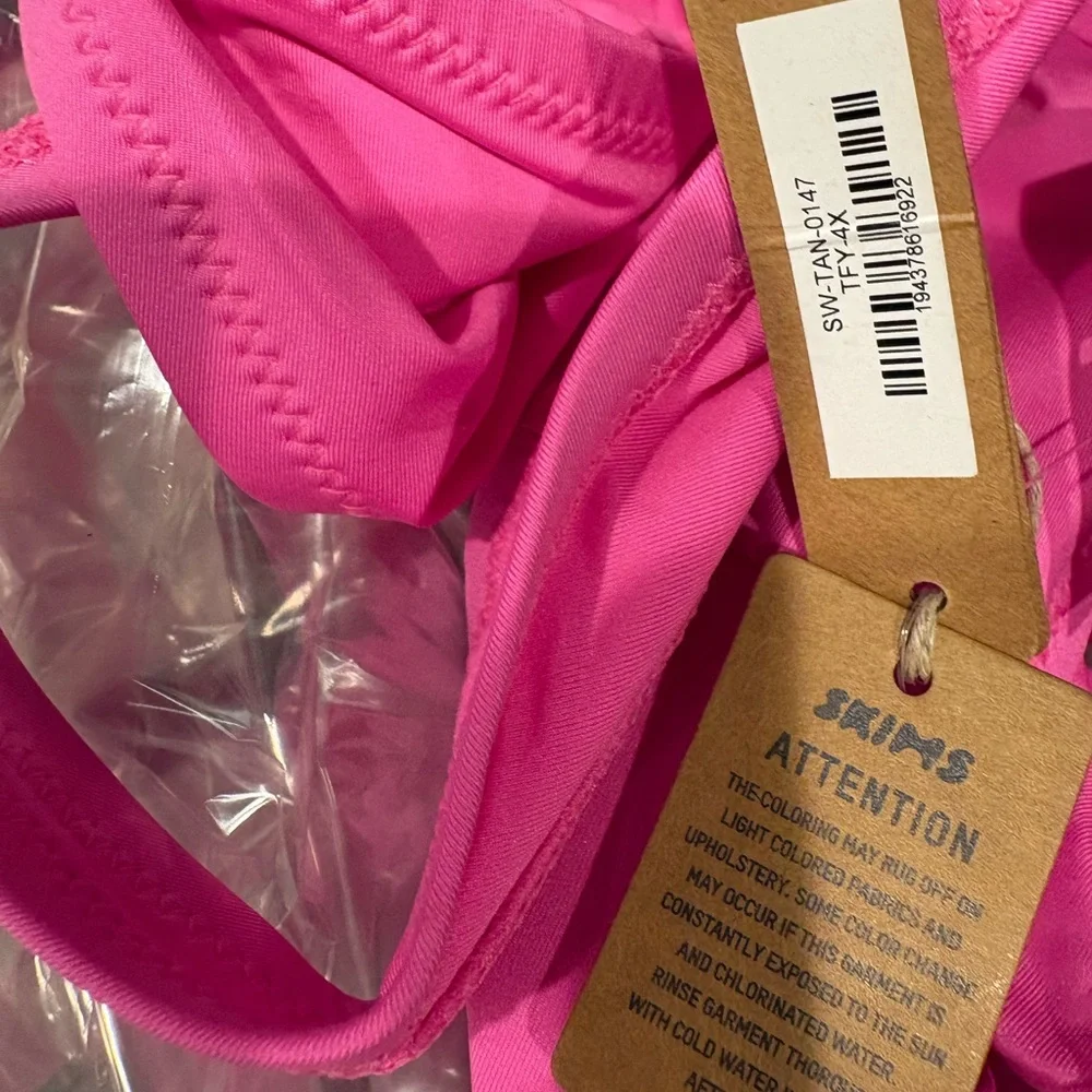 Skims hot Pink Bikini Bottom 4x Kim kardashian nwt summer ready